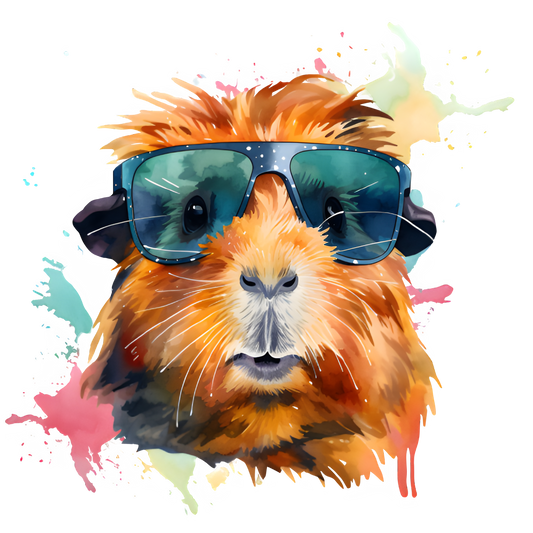 Brillendoekje ~ cavia zonnebril