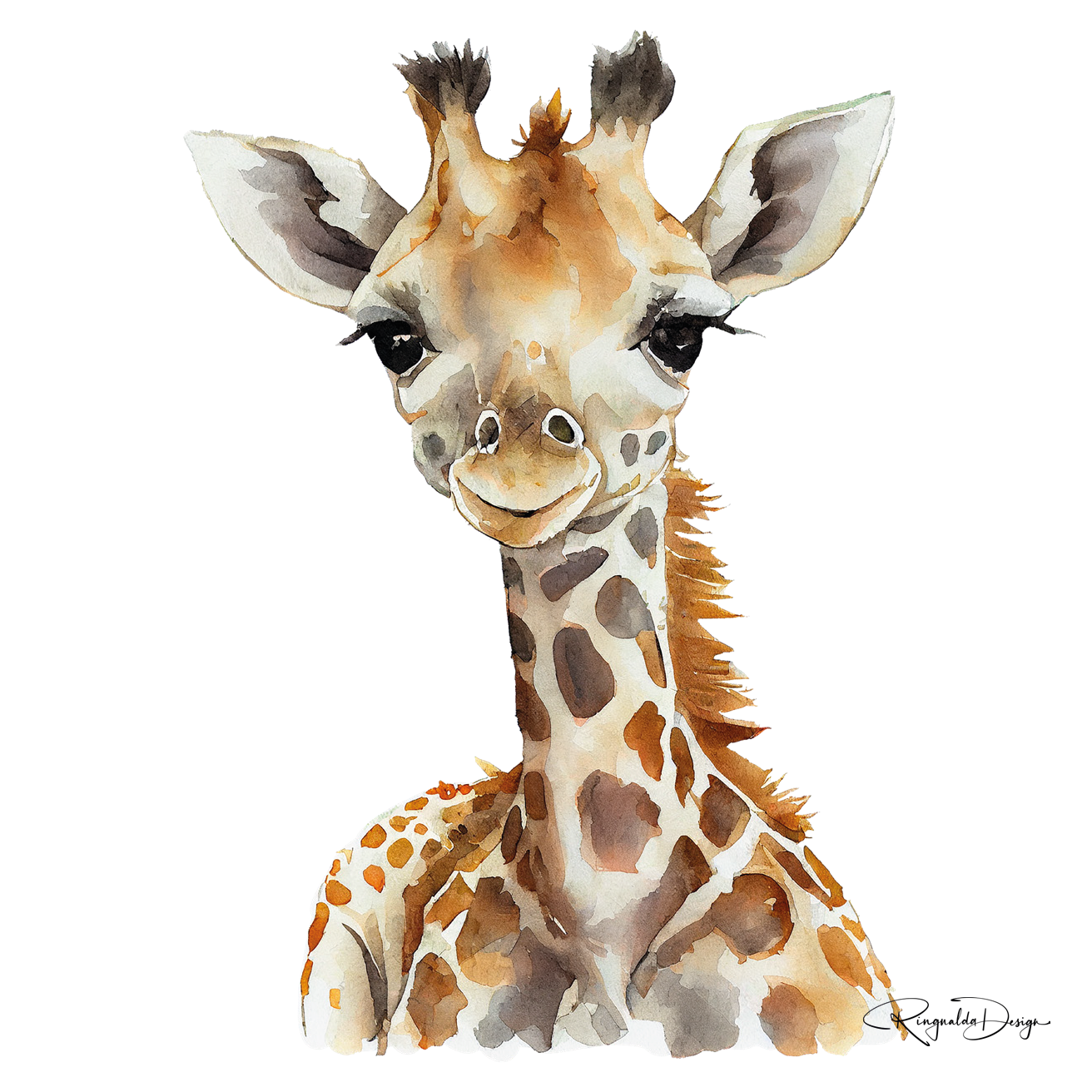 Kaart Giraffe