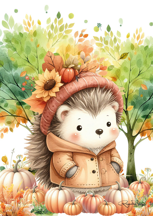 Kaart Herfst Egel