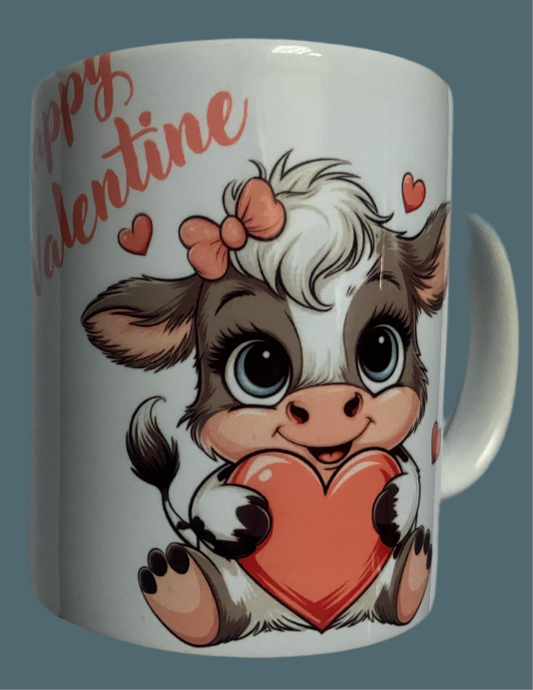 Valentijn mok ~ Koe