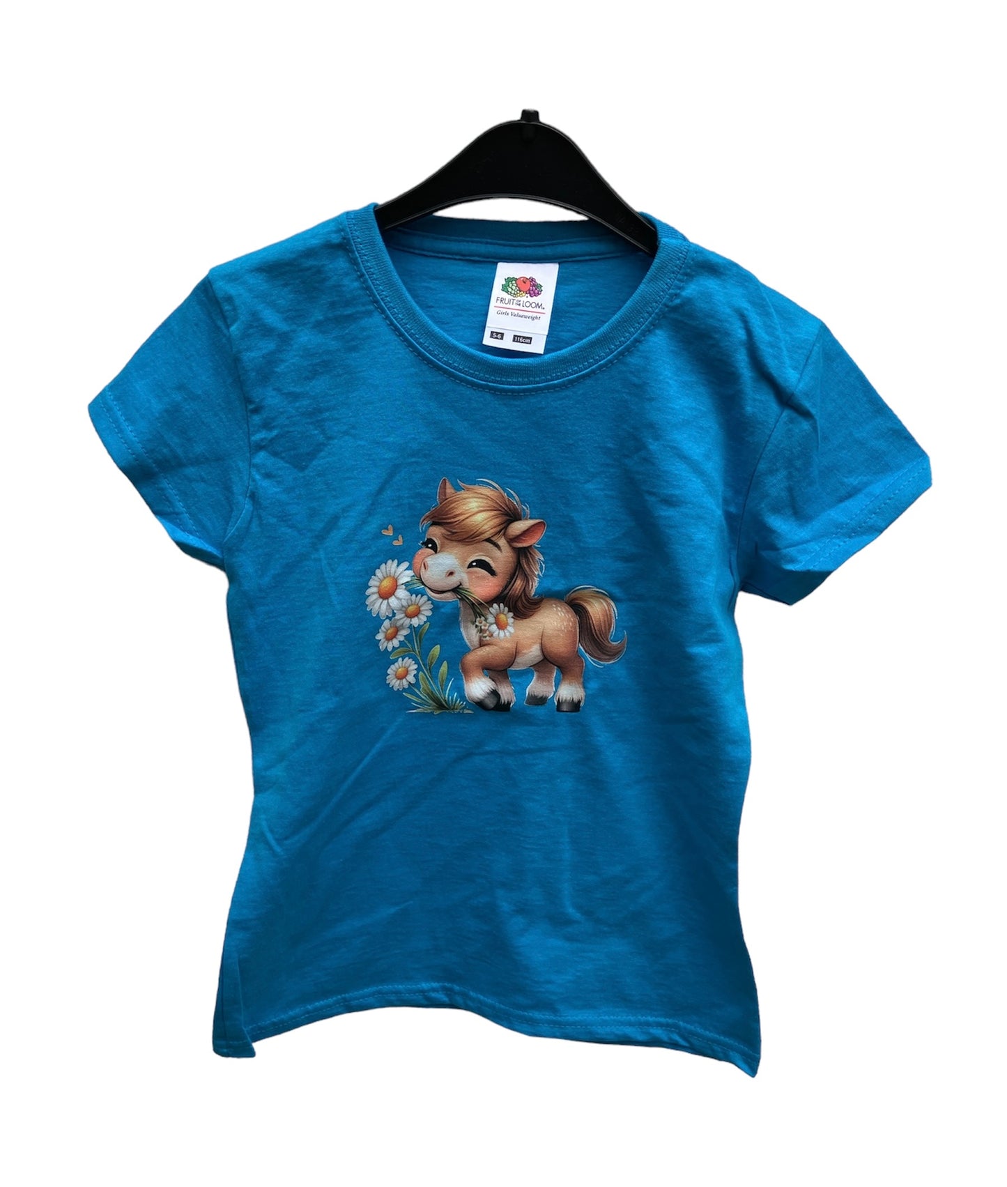 T-shirt pony cartoon, kind