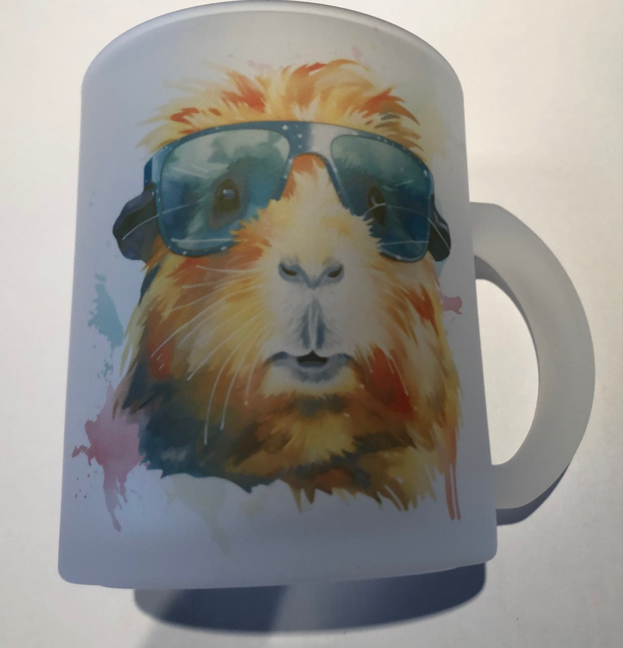 Teeglas mattiert