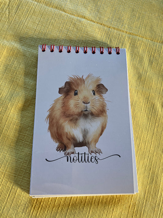 Notitieblokje cavia ~ cavia pluis
