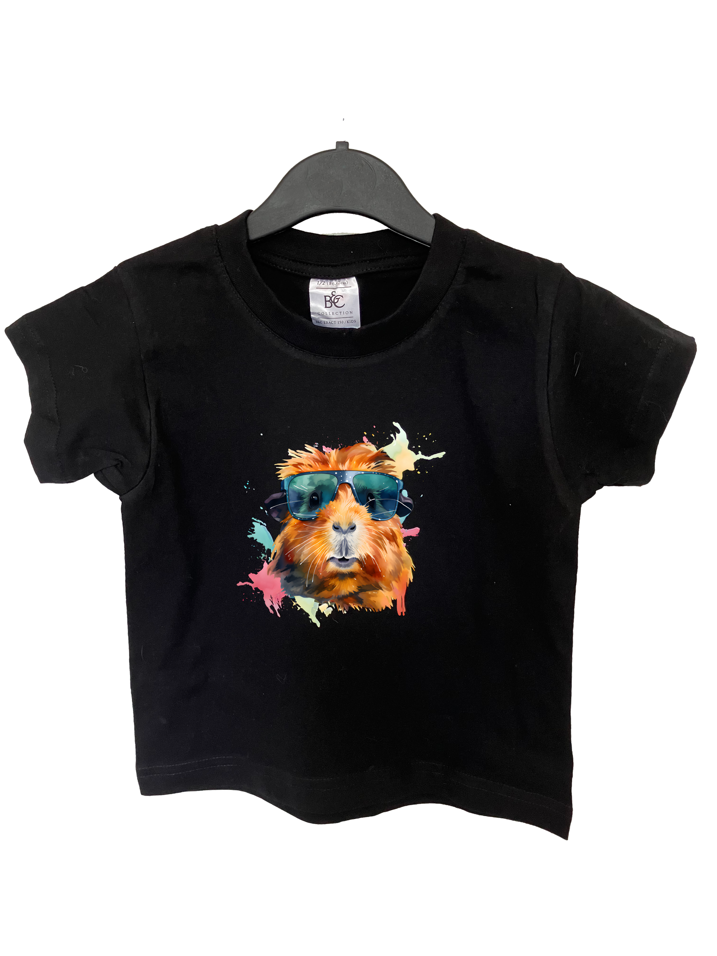 T-shirt cavia met zonnebril, kind