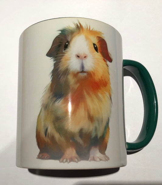 Tasse mit Meerschweinchen-Aufdruck