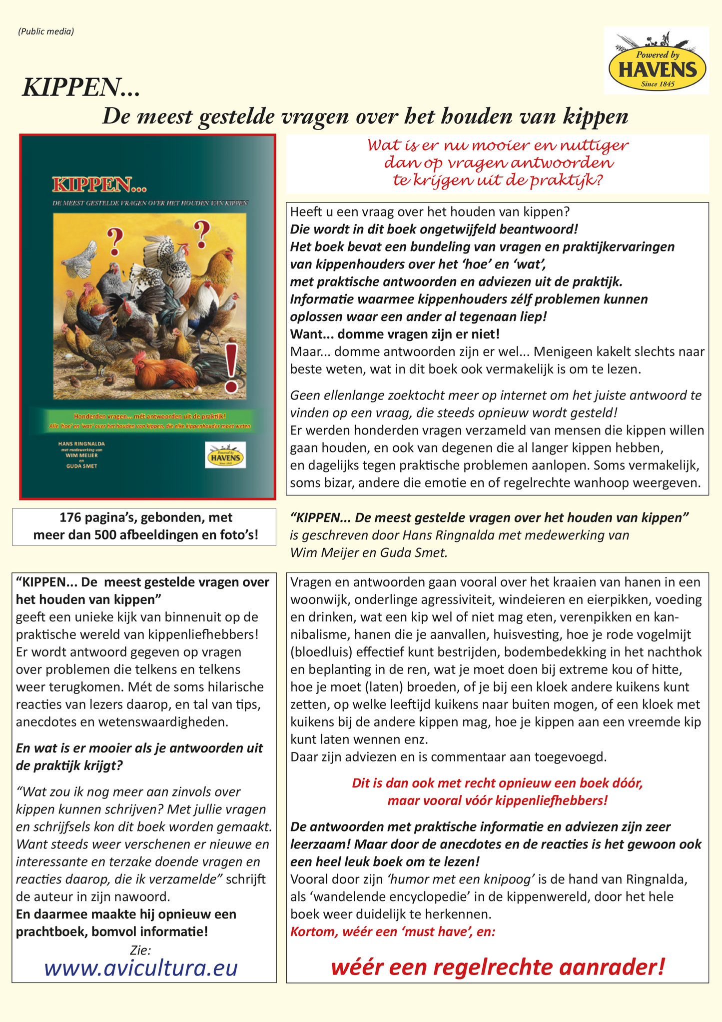 Kippen vragen