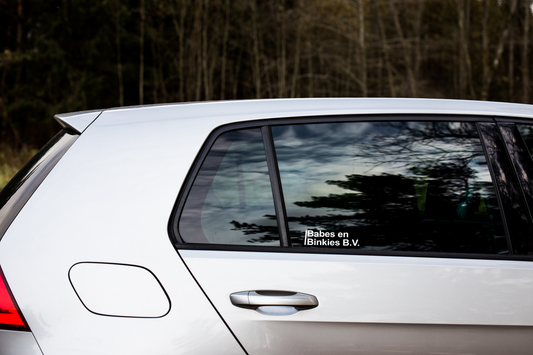 Sticker Auto ~ met logo