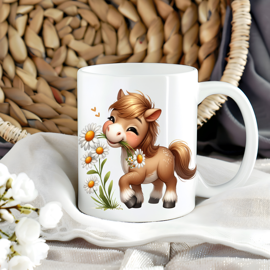 Tasse mit Meerschweinchen-Aufdruck